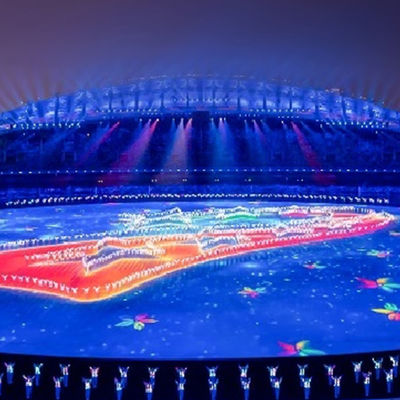 P1.9 Bildschirm des Boden-LED, feine Pixel-Neigung LED Multifunktions-500×500mm