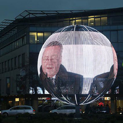 Innen-kreativer LED Bildschirm P7.8, ultra dünne transparente LED-Videowand
