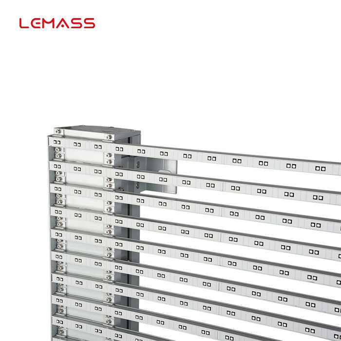 Auftrittfarben kommerzieller transparenter LED display1000*500mm LMS-Masche P8 kundenspezifische